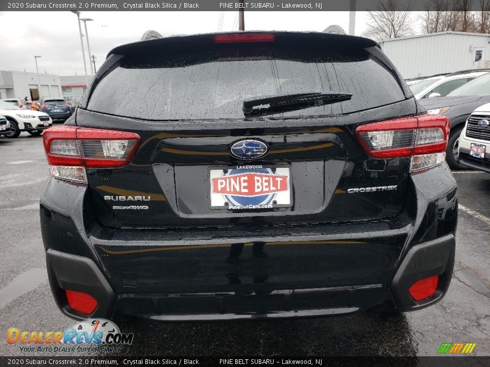 2020 Subaru Crosstrek 2.0 Premium Crystal Black Silica / Black Photo #5