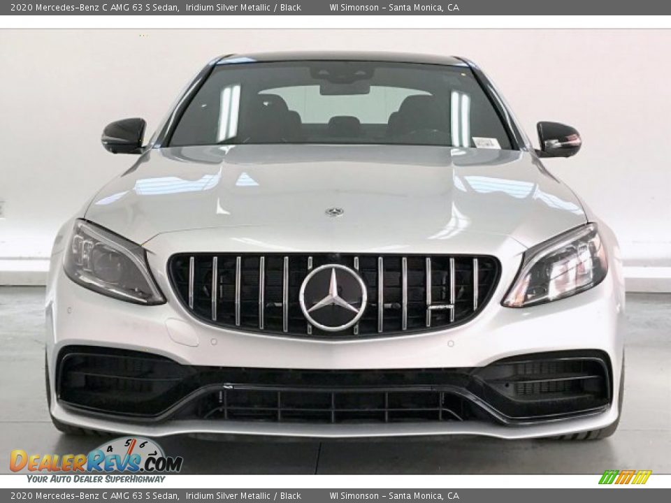 2020 Mercedes-Benz C AMG 63 S Sedan Iridium Silver Metallic / Black Photo #2