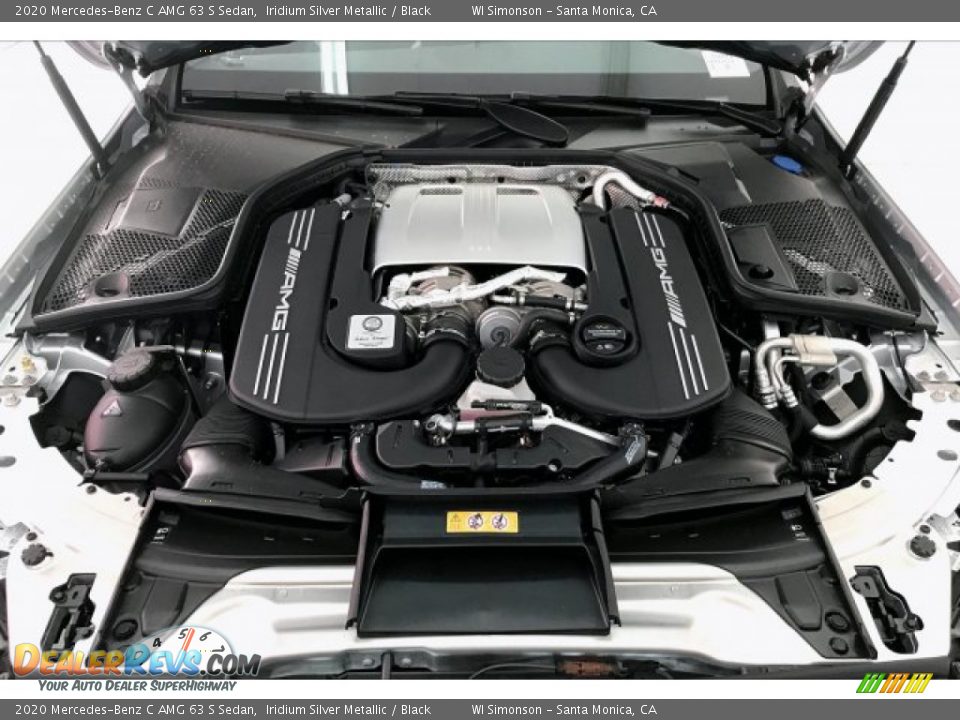 2020 Mercedes-Benz C AMG 63 S Sedan 4.0 Liter AMG biturbo DOHC 32-Valve VVT V8 Engine Photo #9