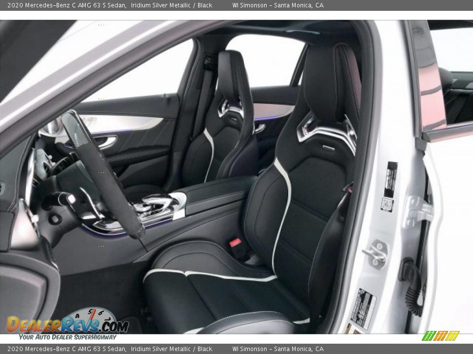 Front Seat of 2020 Mercedes-Benz C AMG 63 S Sedan Photo #14