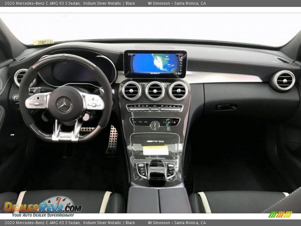 Dashboard of 2020 Mercedes-Benz C AMG 63 S Sedan Photo #17