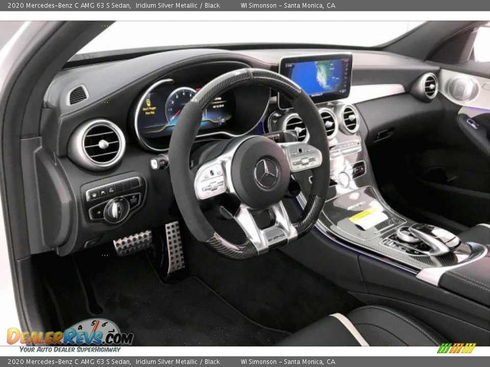 2020 Mercedes-Benz C AMG 63 S Sedan Iridium Silver Metallic / Black Photo #22