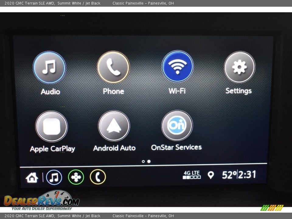 2020 GMC Terrain SLE AWD Summit White / Jet Black Photo #2