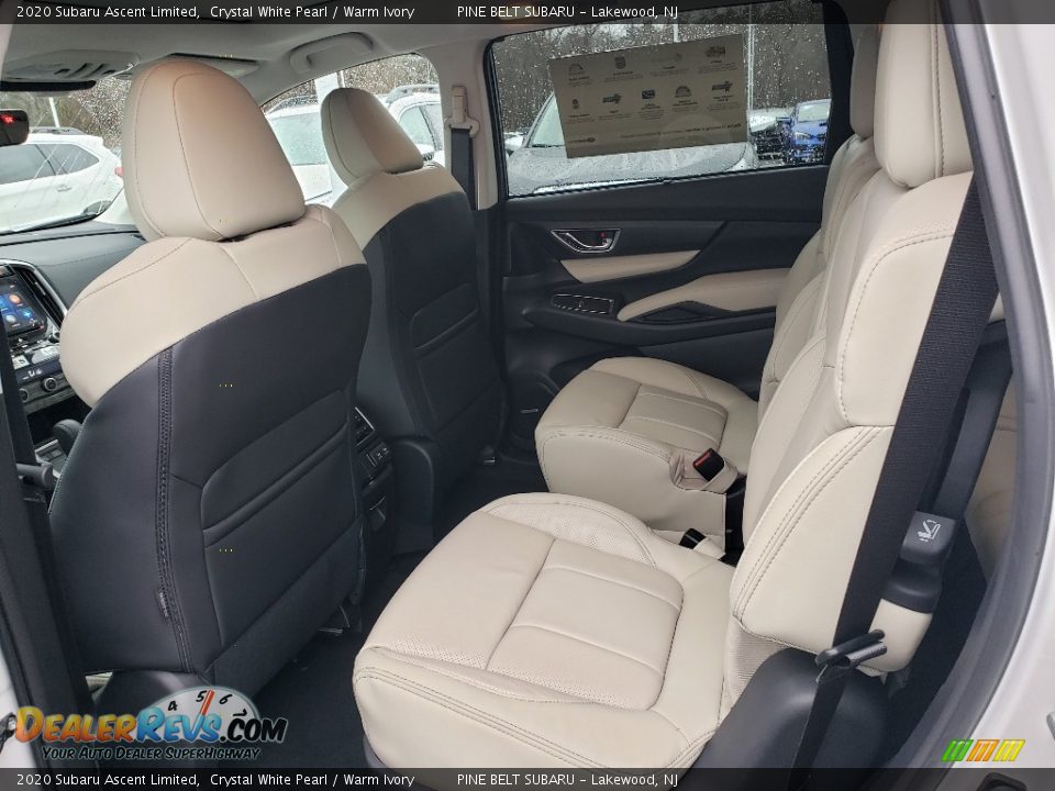 Rear Seat of 2020 Subaru Ascent Limited Photo #6