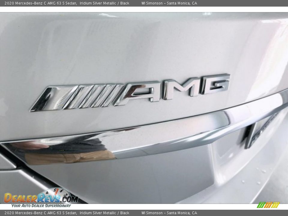 2020 Mercedes-Benz C AMG 63 S Sedan Iridium Silver Metallic / Black Photo #27