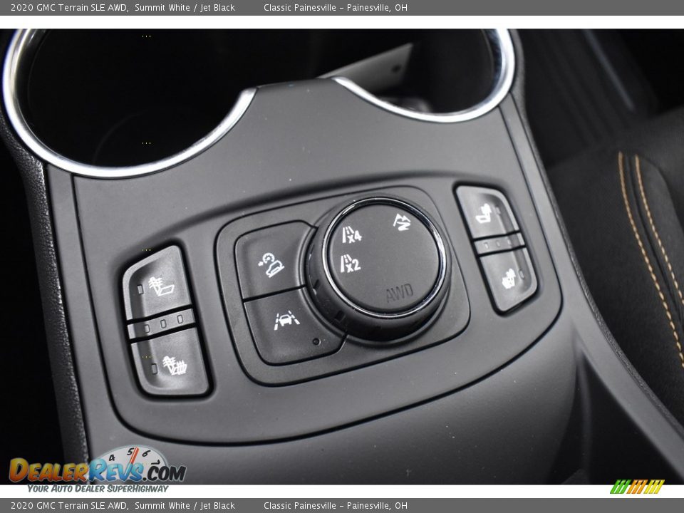 2020 GMC Terrain SLE AWD Summit White / Jet Black Photo #4