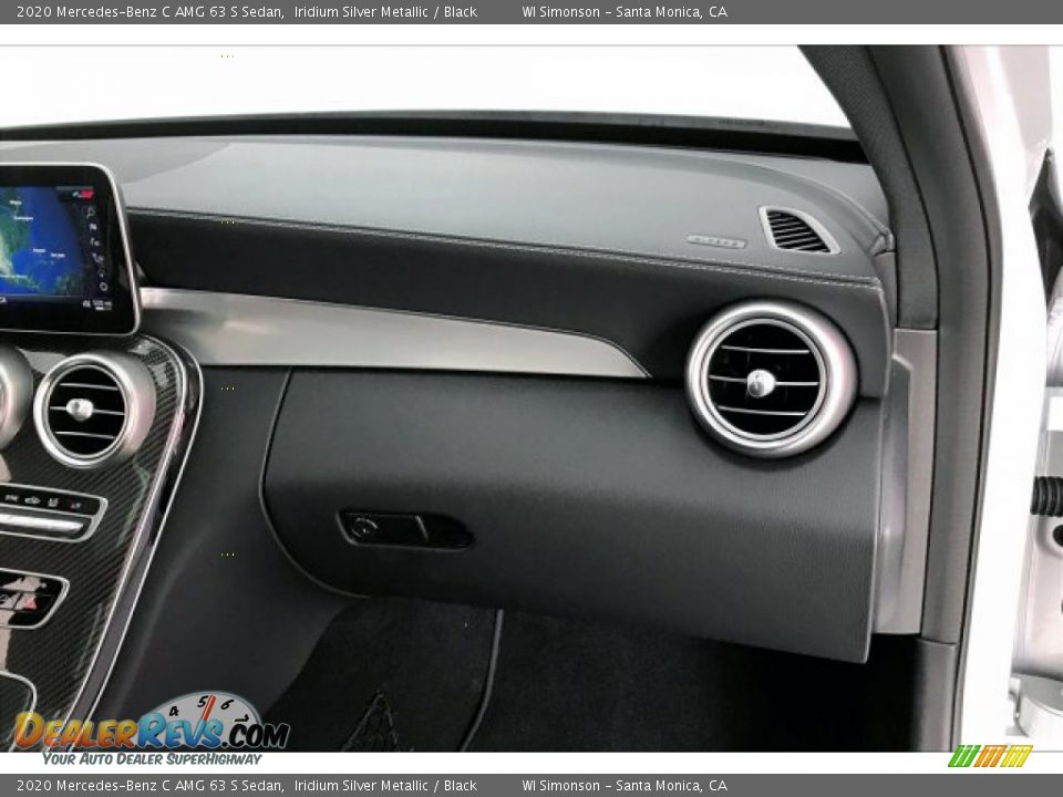 2020 Mercedes-Benz C AMG 63 S Sedan Iridium Silver Metallic / Black Photo #28