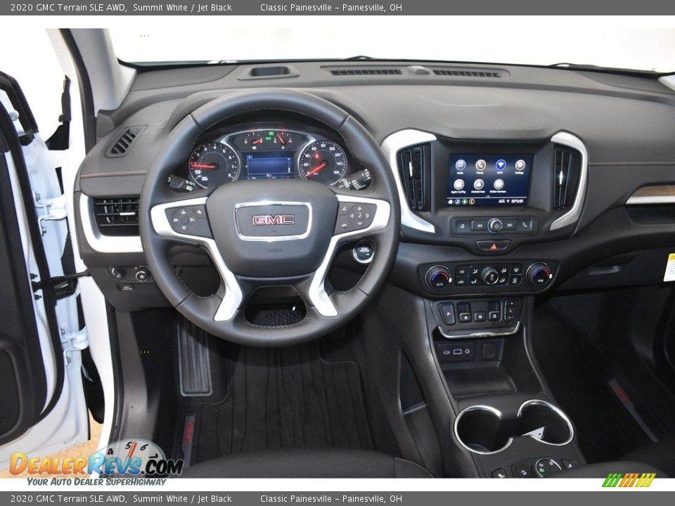 2020 GMC Terrain SLE AWD Summit White / Jet Black Photo #6