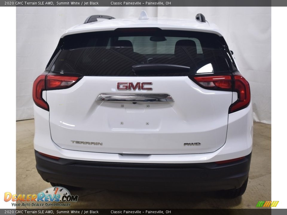 2020 GMC Terrain SLE AWD Summit White / Jet Black Photo #10