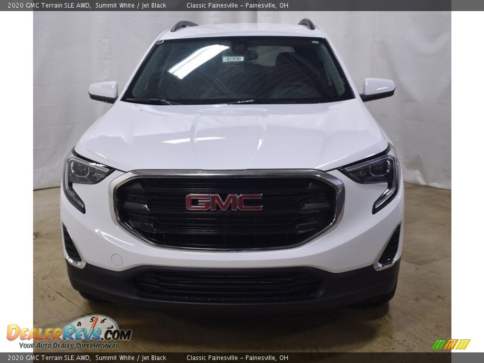 2020 GMC Terrain SLE AWD Summit White / Jet Black Photo #11