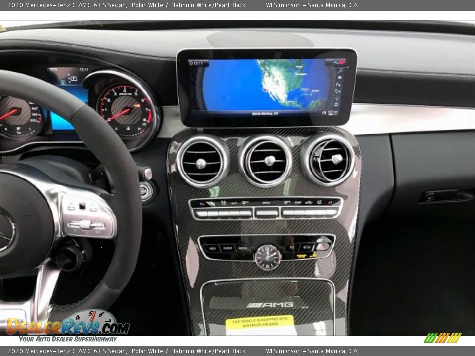 Controls of 2020 Mercedes-Benz C AMG 63 S Sedan Photo #5