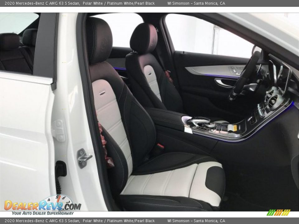 Front Seat of 2020 Mercedes-Benz C AMG 63 S Sedan Photo #6