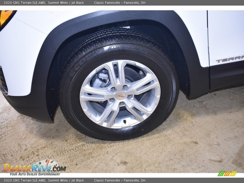 2020 GMC Terrain SLE AWD Summit White / Jet Black Photo #12