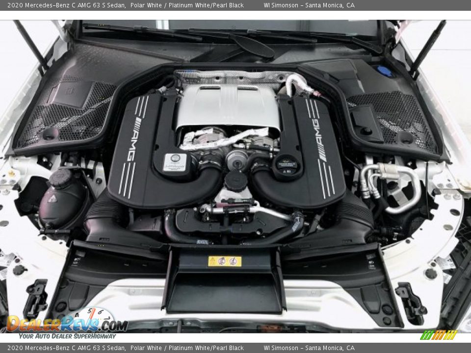 2020 Mercedes-Benz C AMG 63 S Sedan 4.0 Liter AMG biturbo DOHC 32-Valve VVT V8 Engine Photo #9