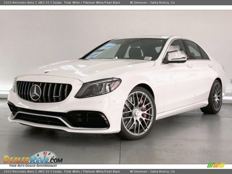 Front 3/4 View of 2020 Mercedes-Benz C AMG 63 S Sedan Photo #12
