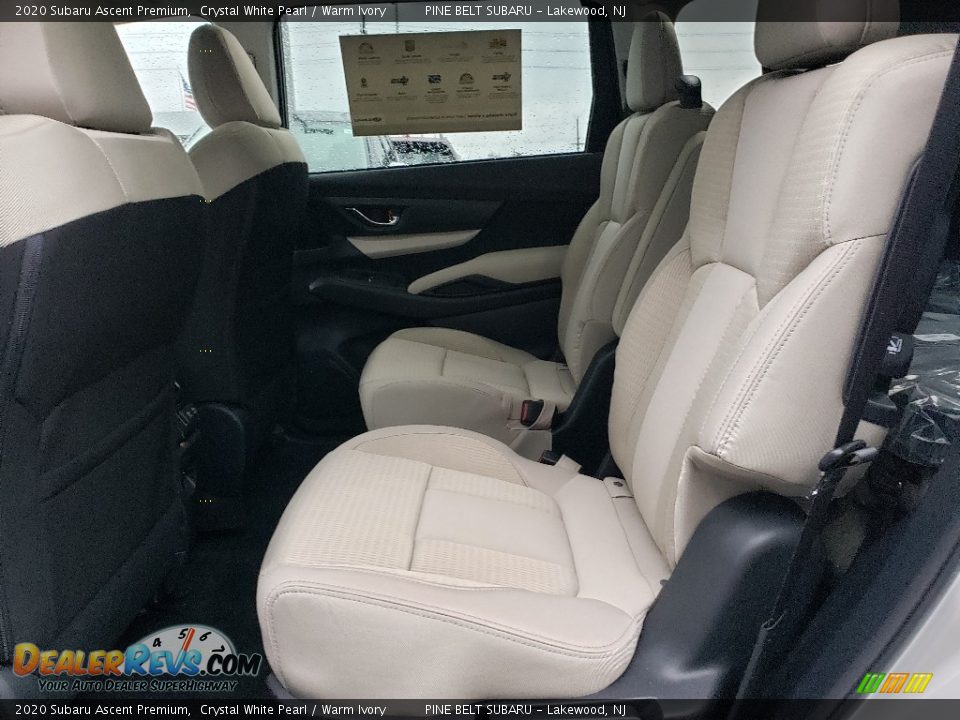 Rear Seat of 2020 Subaru Ascent Premium Photo #6