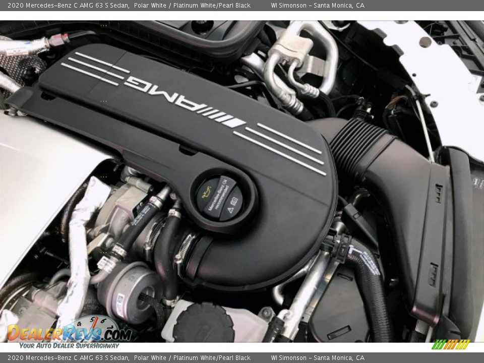 2020 Mercedes-Benz C AMG 63 S Sedan 4.0 Liter AMG biturbo DOHC 32-Valve VVT V8 Engine Photo #31