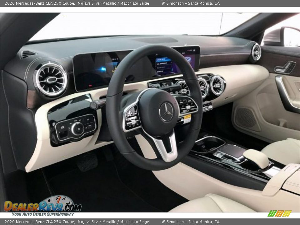 2020 Mercedes-Benz CLA 250 Coupe Mojave Silver Metallic / Macchiato Beige Photo #4