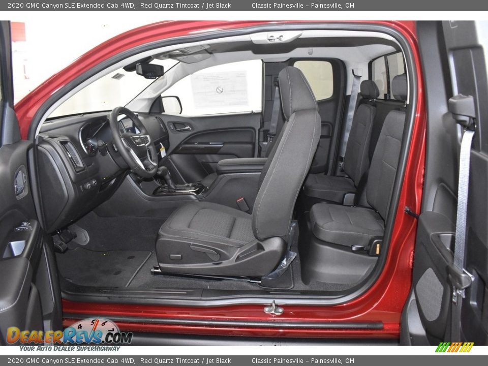 2020 GMC Canyon SLE Extended Cab 4WD Red Quartz Tintcoat / Jet Black Photo #6
