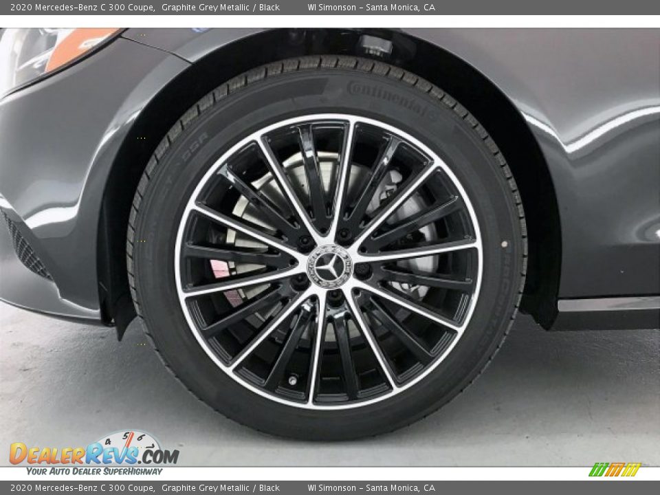 2020 Mercedes-Benz C 300 Coupe Graphite Grey Metallic / Black Photo #9