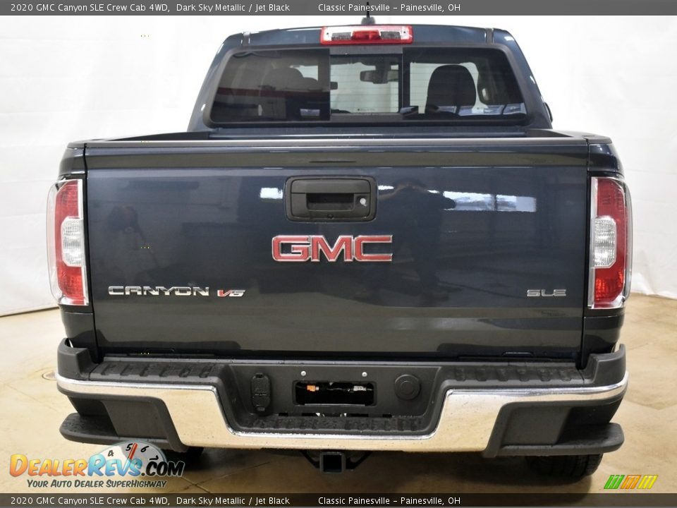 2020 GMC Canyon SLE Crew Cab 4WD Dark Sky Metallic / Jet Black Photo #11