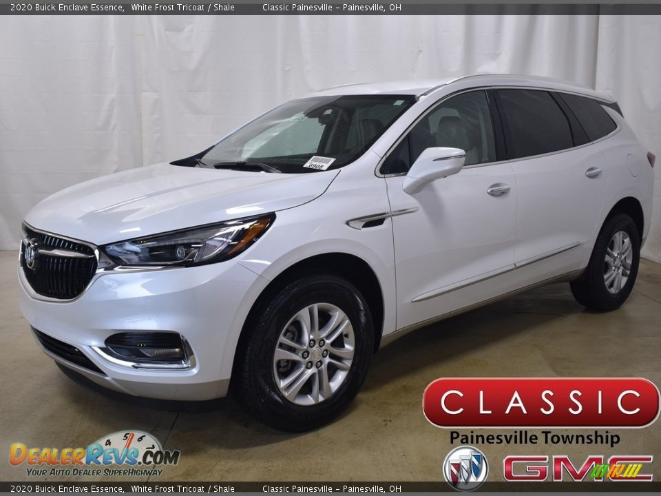 2020 Buick Enclave Essence White Frost Tricoat / Shale Photo #1