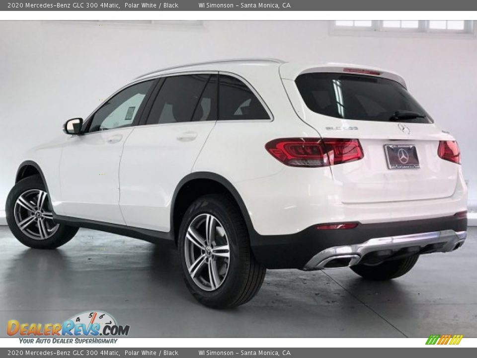 2020 Mercedes-Benz GLC 300 4Matic Polar White / Black Photo #2