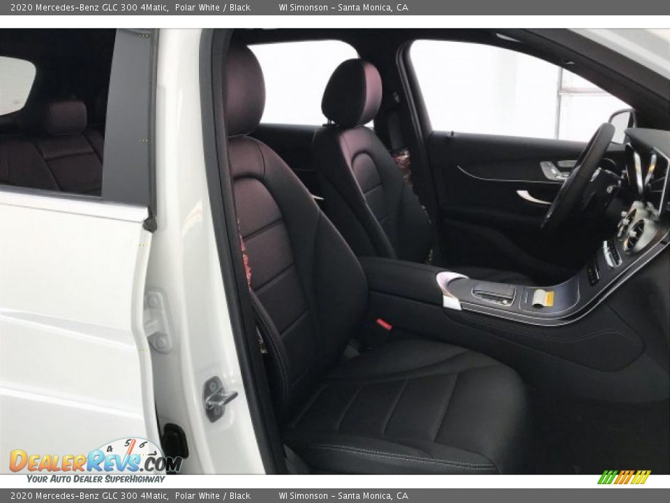 2020 Mercedes-Benz GLC 300 4Matic Polar White / Black Photo #5