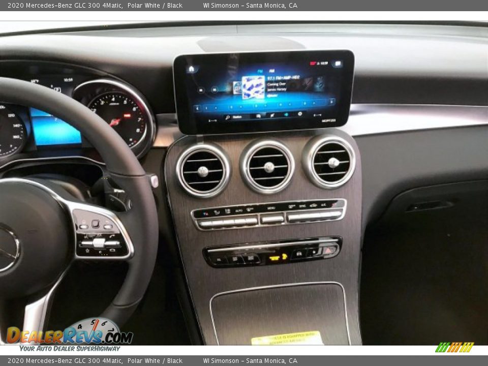 2020 Mercedes-Benz GLC 300 4Matic Polar White / Black Photo #6