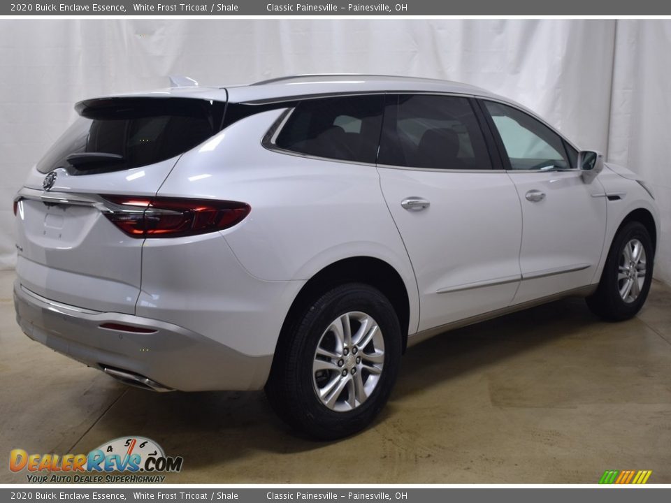 2020 Buick Enclave Essence White Frost Tricoat / Shale Photo #10