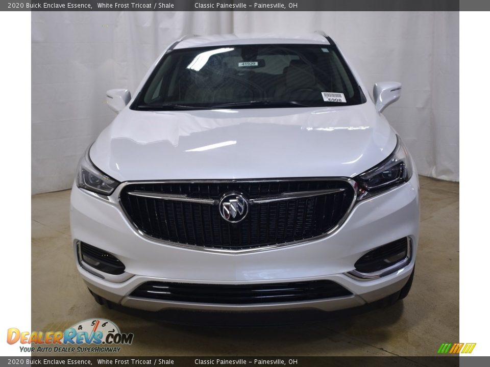 2020 Buick Enclave Essence White Frost Tricoat / Shale Photo #12