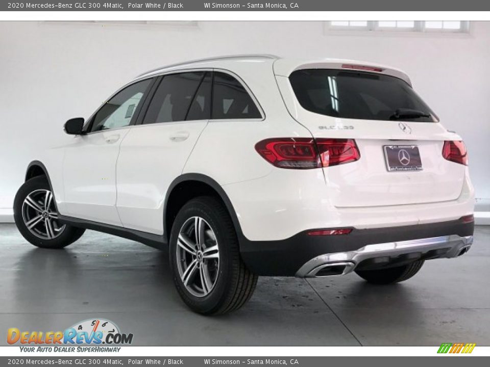 2020 Mercedes-Benz GLC 300 4Matic Polar White / Black Photo #2