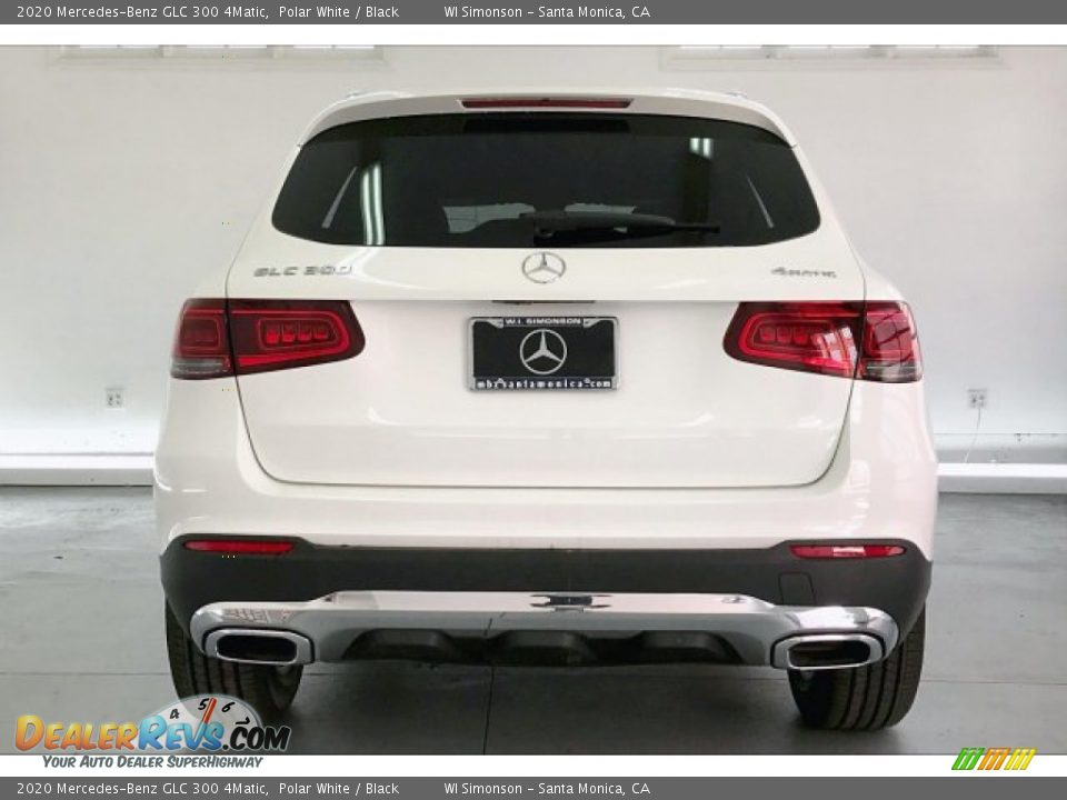 2020 Mercedes-Benz GLC 300 4Matic Polar White / Black Photo #3