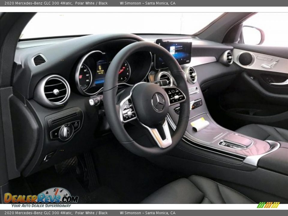 2020 Mercedes-Benz GLC 300 4Matic Polar White / Black Photo #4
