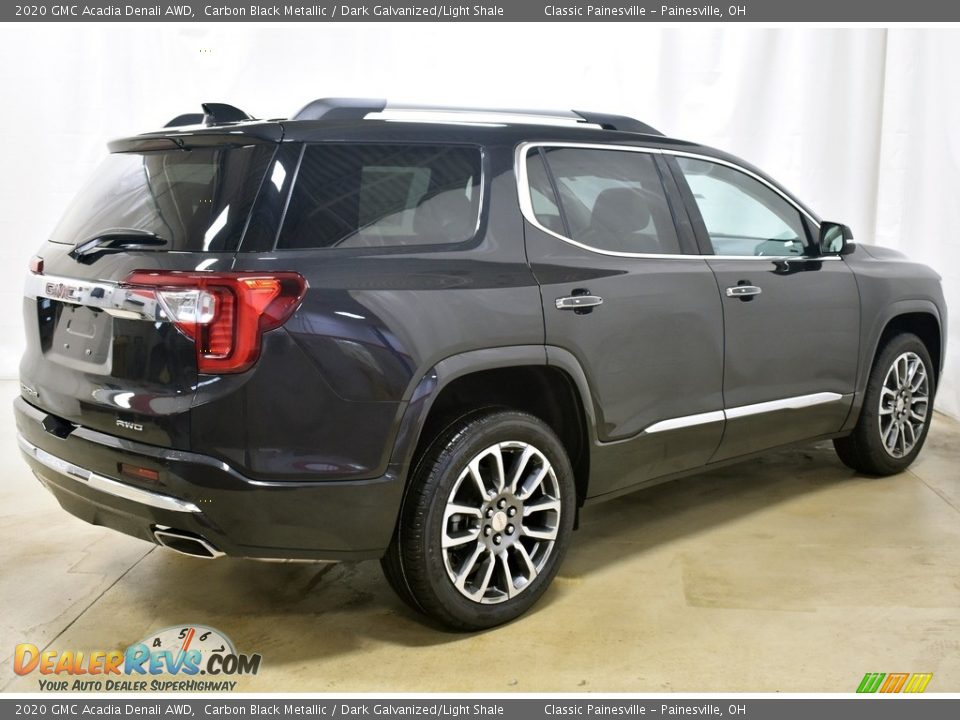 2020 GMC Acadia Denali AWD Carbon Black Metallic / Dark Galvanized/Light Shale Photo #14