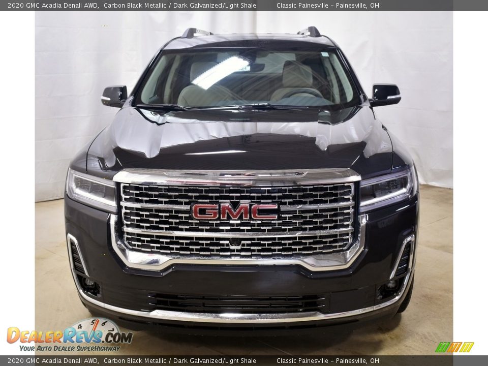 2020 GMC Acadia Denali AWD Carbon Black Metallic / Dark Galvanized/Light Shale Photo #16