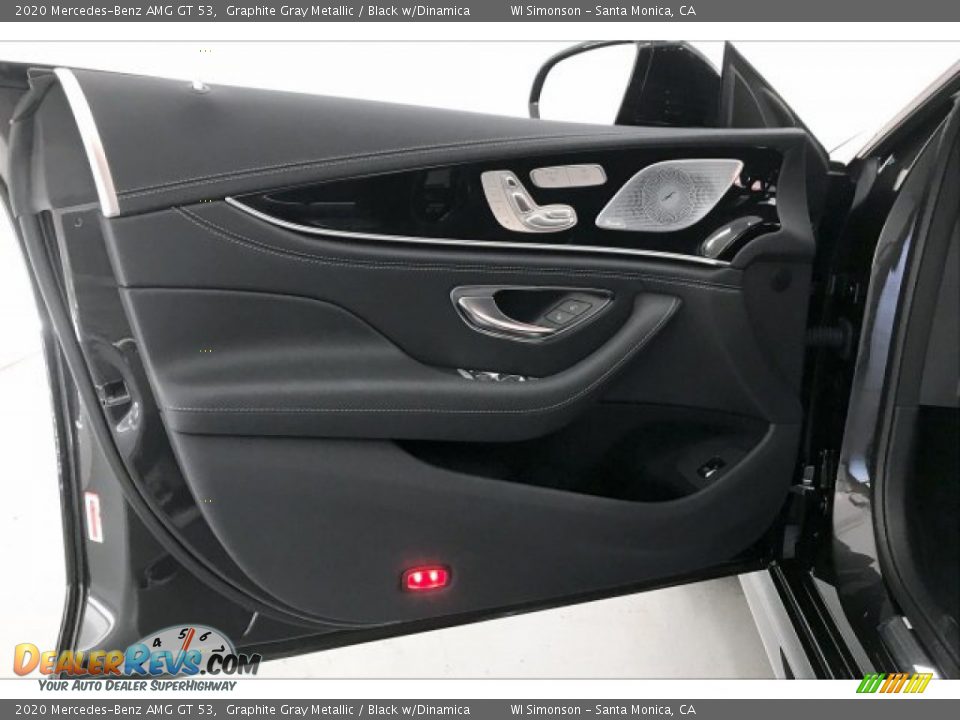 2020 Mercedes-Benz AMG GT 53 Graphite Gray Metallic / Black w/Dinamica Photo #25