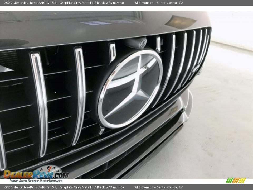 2020 Mercedes-Benz AMG GT 53 Graphite Gray Metallic / Black w/Dinamica Photo #33