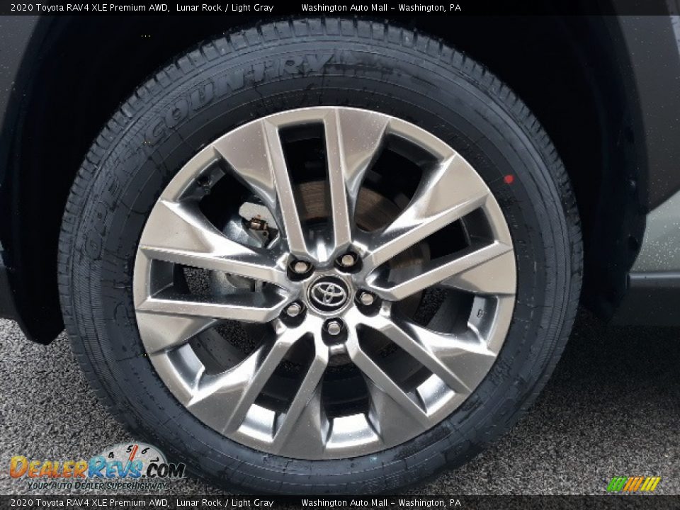 2020 Toyota RAV4 XLE Premium AWD Lunar Rock / Light Gray Photo #18