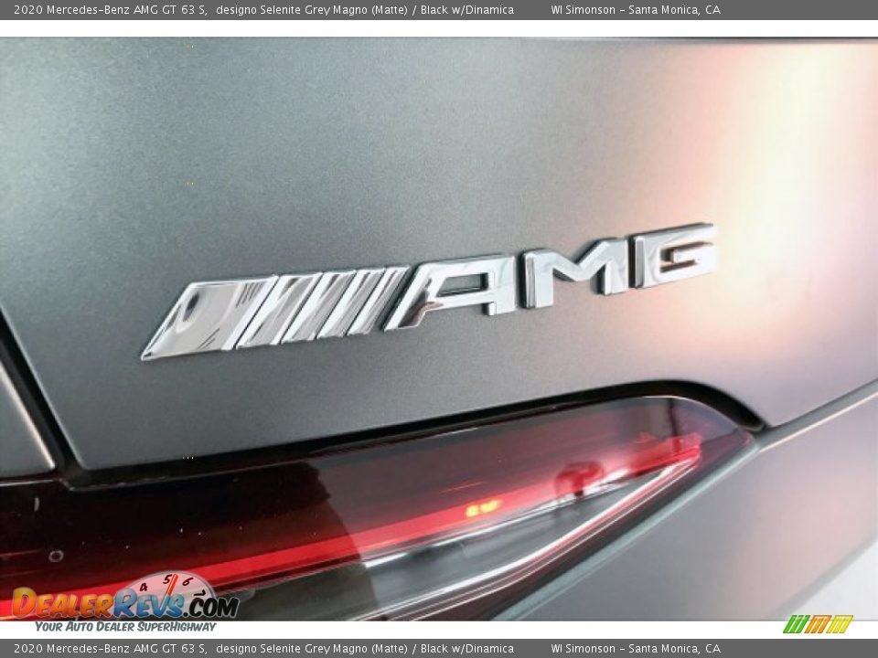2020 Mercedes-Benz AMG GT 63 S designo Selenite Grey Magno (Matte) / Black w/Dinamica Photo #27