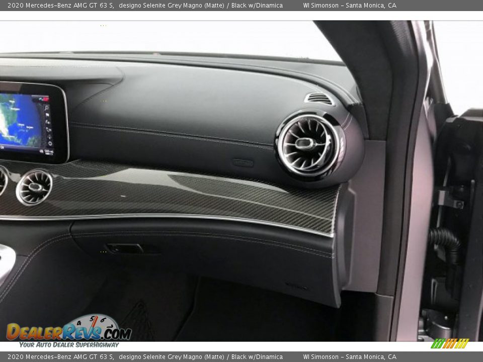 2020 Mercedes-Benz AMG GT 63 S designo Selenite Grey Magno (Matte) / Black w/Dinamica Photo #28