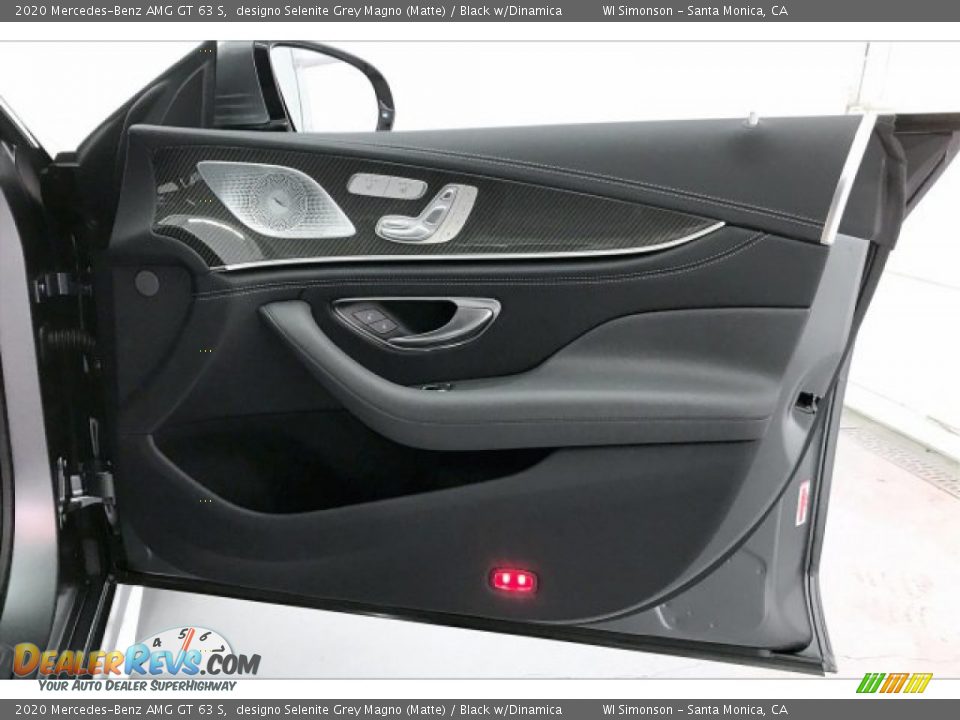 2020 Mercedes-Benz AMG GT 63 S designo Selenite Grey Magno (Matte) / Black w/Dinamica Photo #30
