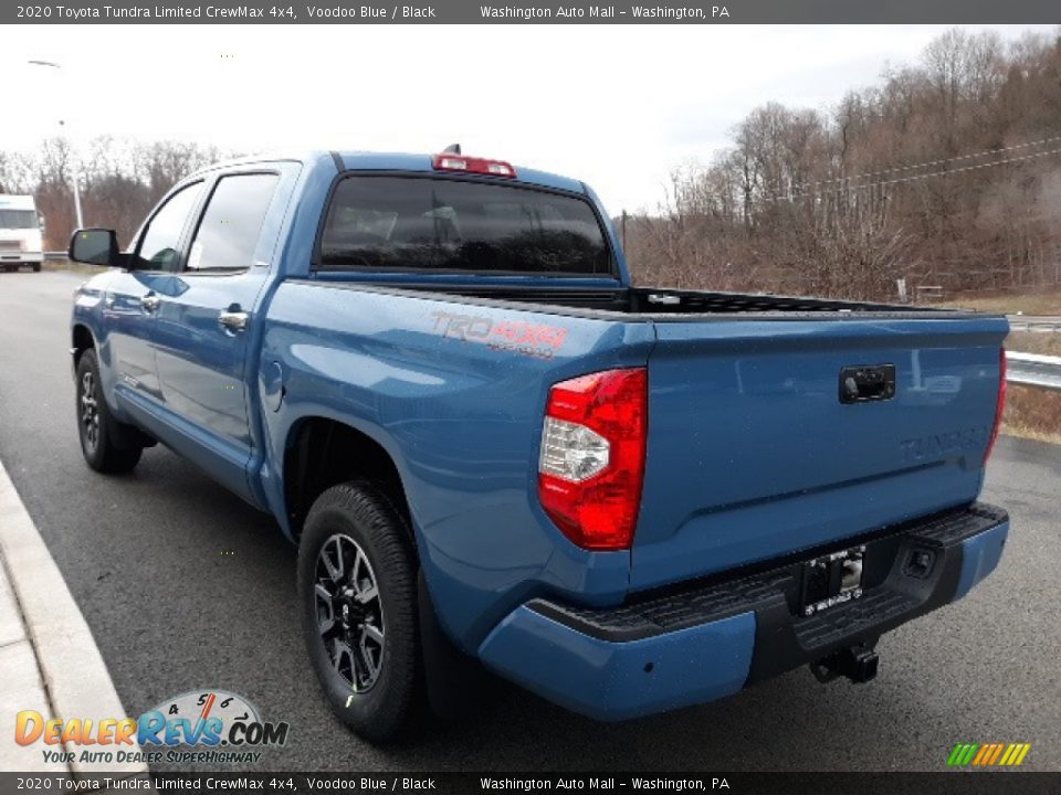 2020 Toyota Tundra Limited CrewMax 4x4 Voodoo Blue / Black Photo #2