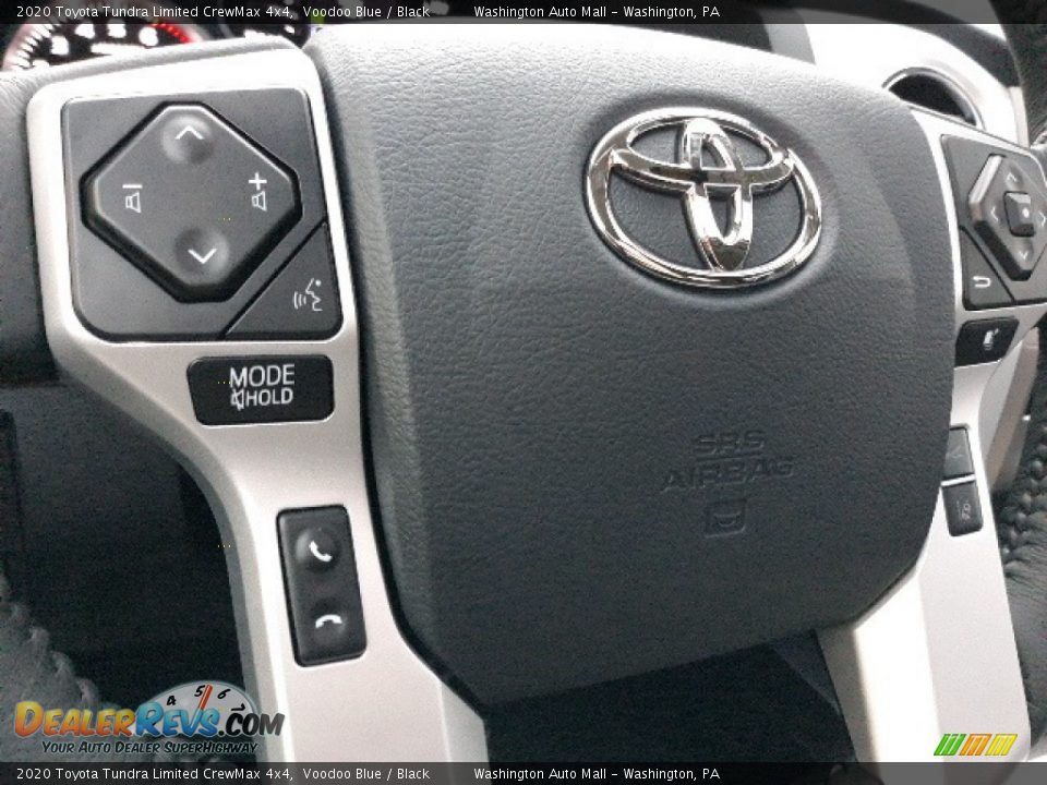 2020 Toyota Tundra Limited CrewMax 4x4 Voodoo Blue / Black Photo #9