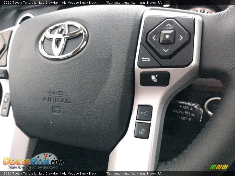2020 Toyota Tundra Limited CrewMax 4x4 Voodoo Blue / Black Photo #10