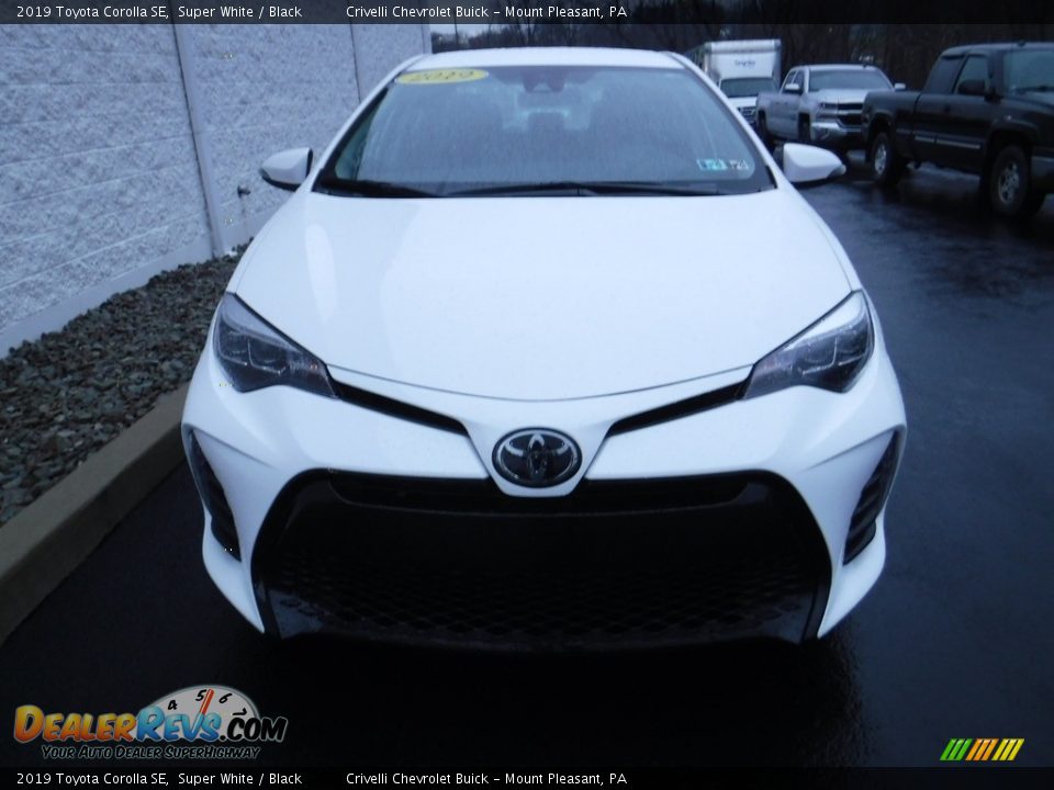 2019 Toyota Corolla SE Super White / Black Photo #4