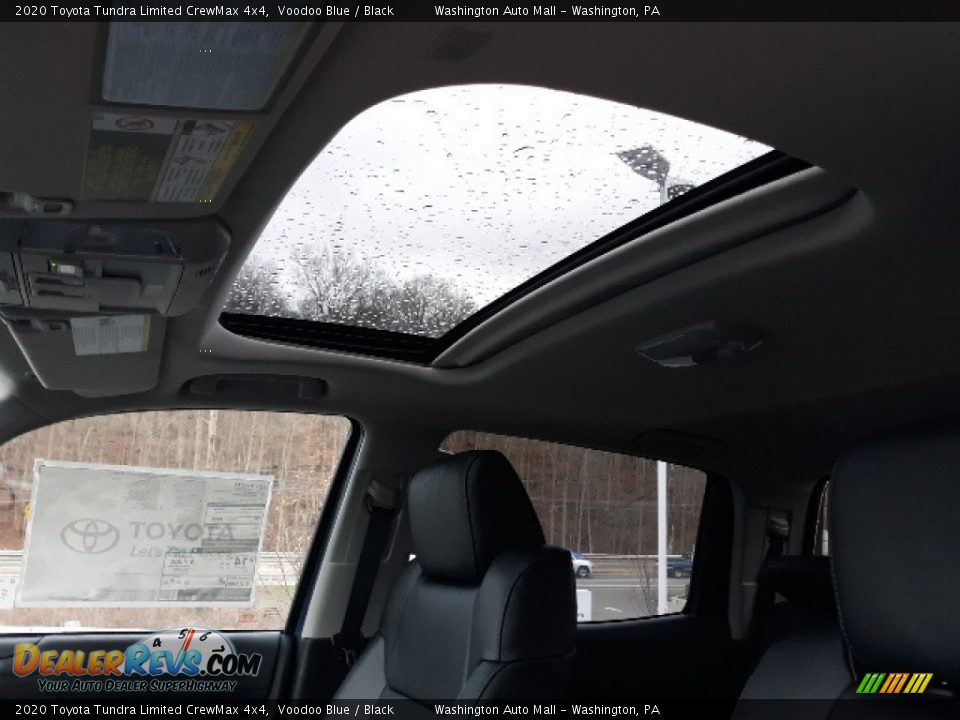 2020 Toyota Tundra Limited CrewMax 4x4 Voodoo Blue / Black Photo #12