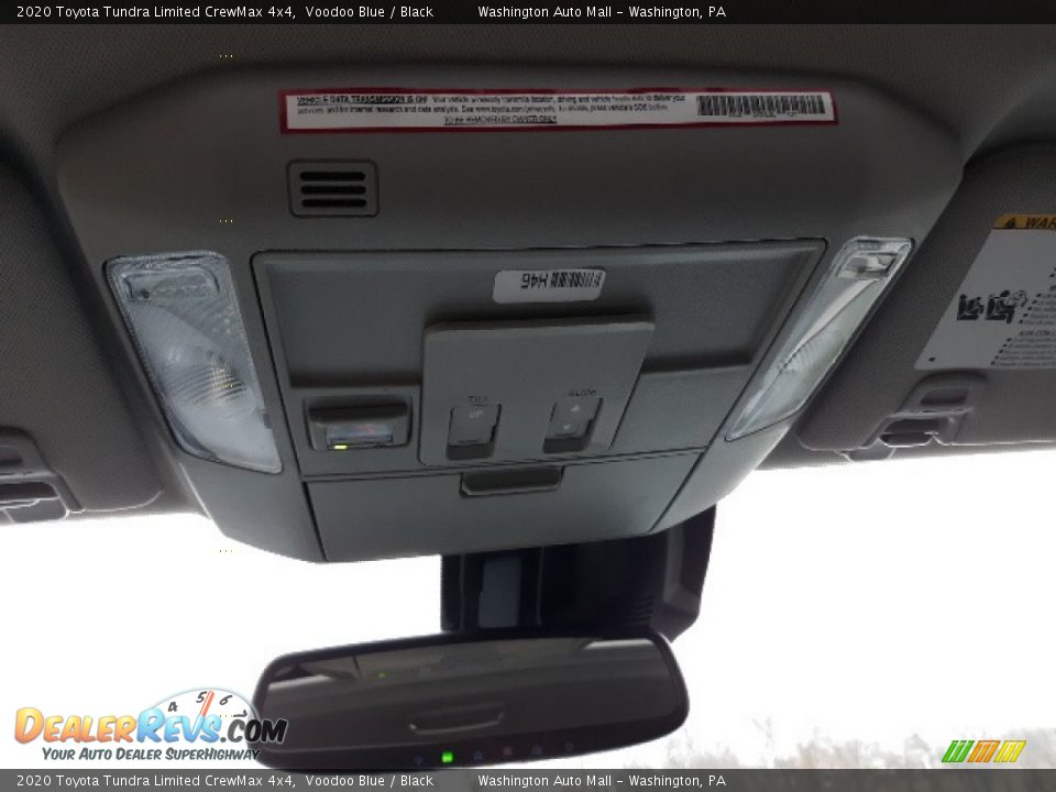 2020 Toyota Tundra Limited CrewMax 4x4 Voodoo Blue / Black Photo #13