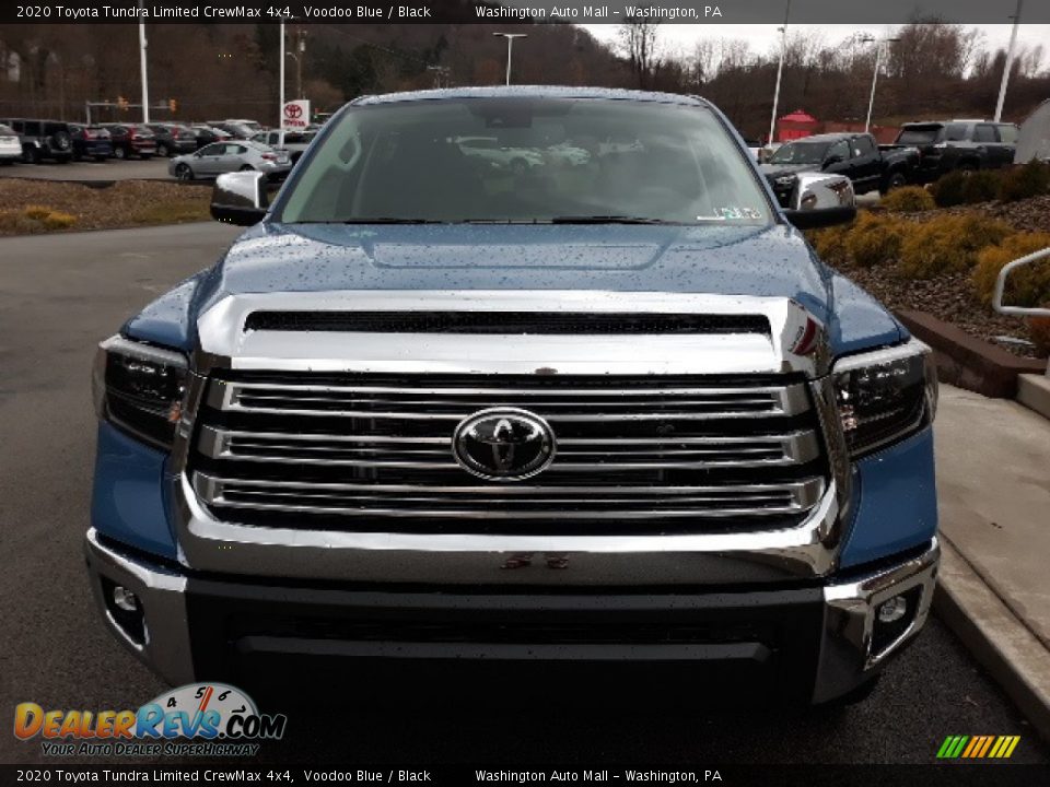 2020 Toyota Tundra Limited CrewMax 4x4 Voodoo Blue / Black Photo #14