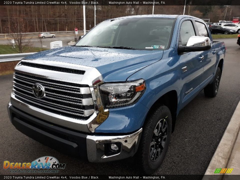 2020 Toyota Tundra Limited CrewMax 4x4 Voodoo Blue / Black Photo #15